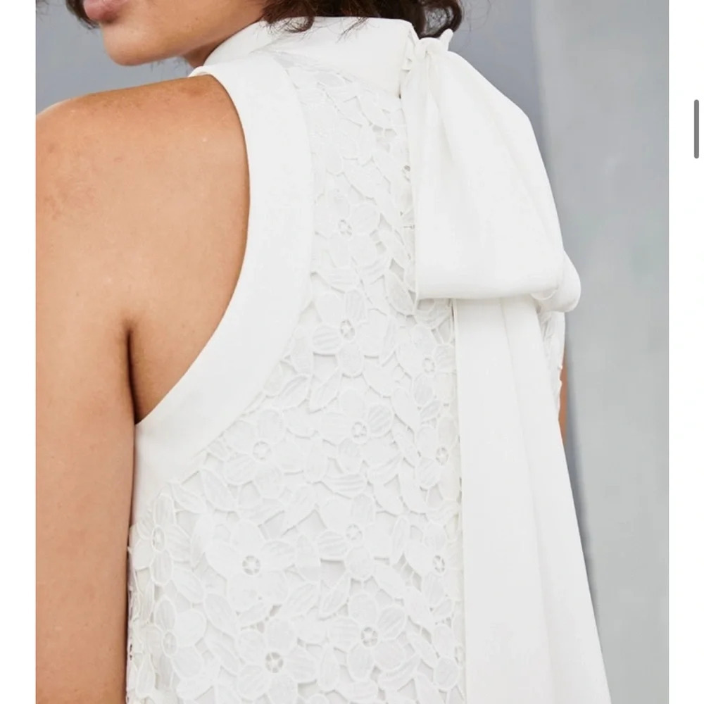 White Amsale Dress!! - Picture 6 of 6